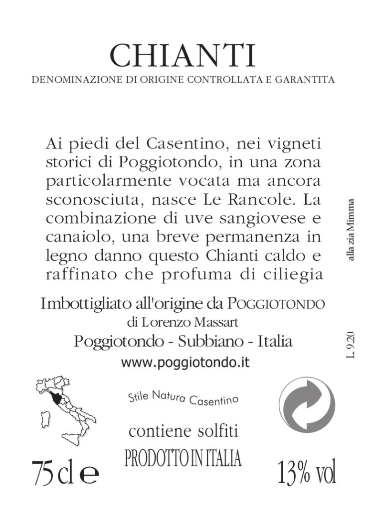 Wines – Poggiotondo